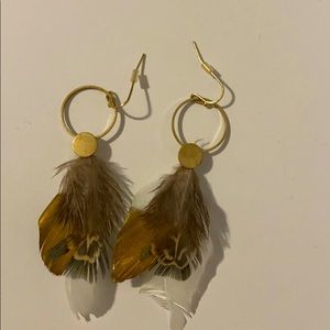 FEATHER EARRINGS